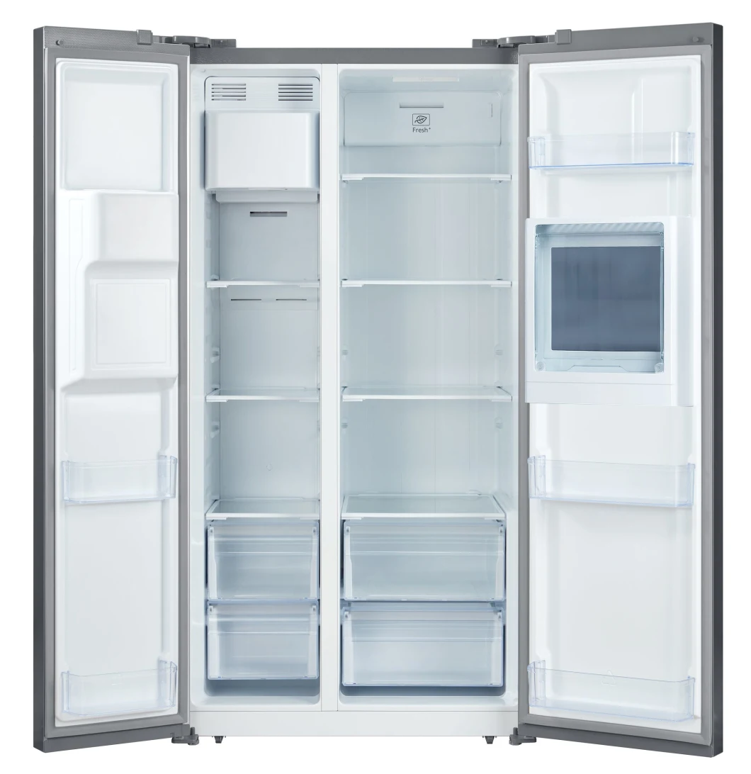 Side by Side Refrigerator, Auto Ice Marker, No Frost, Inverter Compressor 220-240V/50Hz, Minibar