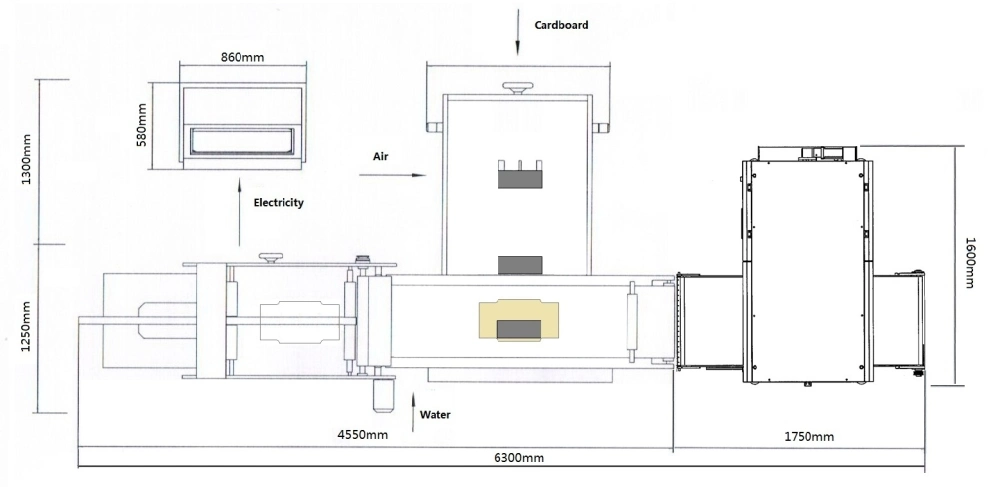 FM150 Automatic Single Side Folding Machine for Production of Folding Box