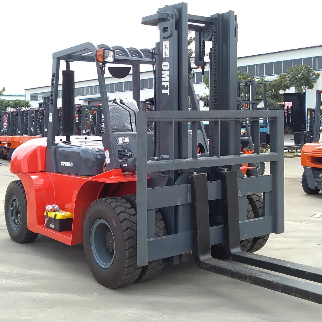 6ton Diesel Forklift, 4.5m Lifting Height, 6ton Forklift, Forklift Truck, Cpcd60, Diesel Forklift Truck