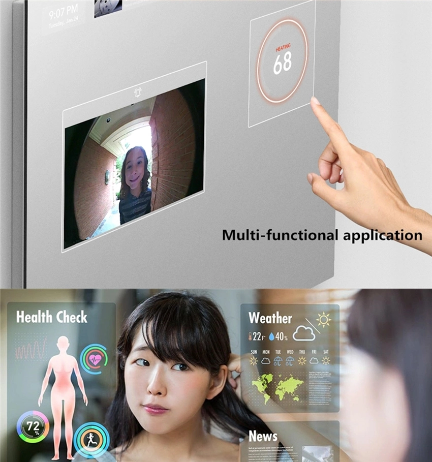 Multi-Size Smart Interactive Mirror Smart Touch Screen Magic Mirror LCD Display