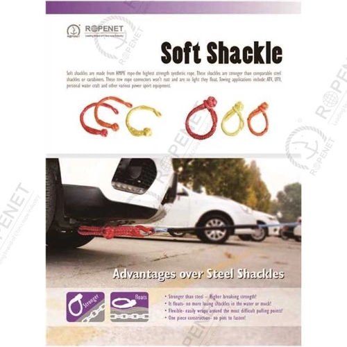 Soft Shackle Rope Emergency Tool Kit Towing Strap 4X4 Hmpe