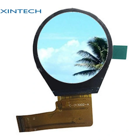 Customize LCD FPC / Touch Panel / High Brightness 2.1 Inch Circle TFT LCD Module