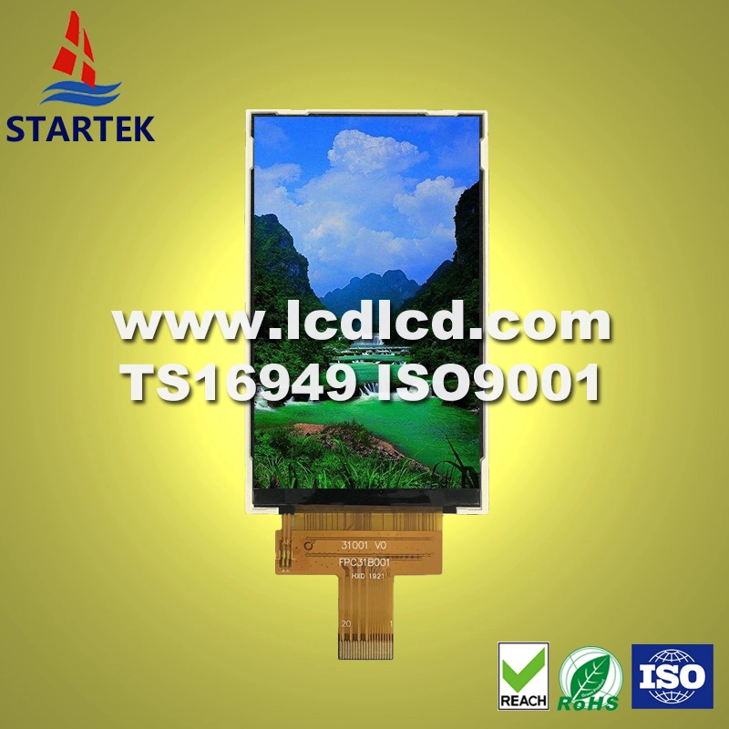 3.1 Inch 480*800, Mipi Interface IPS LCD Module, Full Viewing Angle, High Brightness