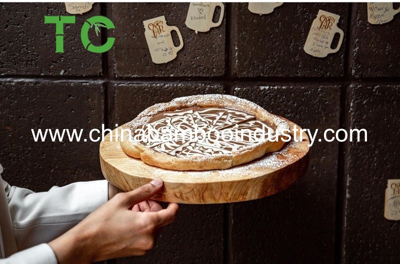 Round Root Wood Board for Kitchen Wood Cutting Boards Cheese Boards