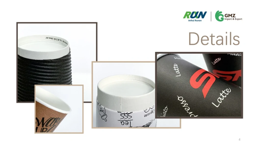 Original Electronic Components Paper Coffee Cups with Logo