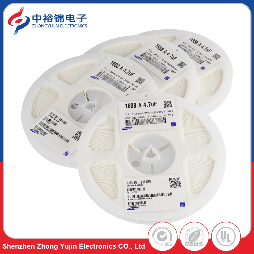 1608 a 4.7UF Film SMD Mlcc Electrolytic Chip Ceramic Capacitors