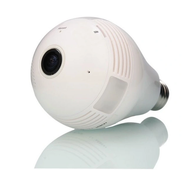 Wireless 360 Degree Panoramic Camera bulb Type IP Camera Fish-Eye Home Security Equipment IP Camera