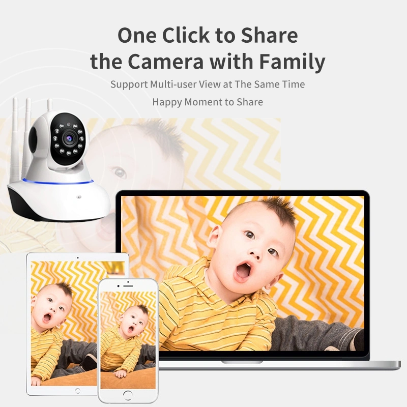 Verto V380 Wireless Camera 1080P HD Camera Smart Home WiFi Security Surveillance for Baby Monitor Camera