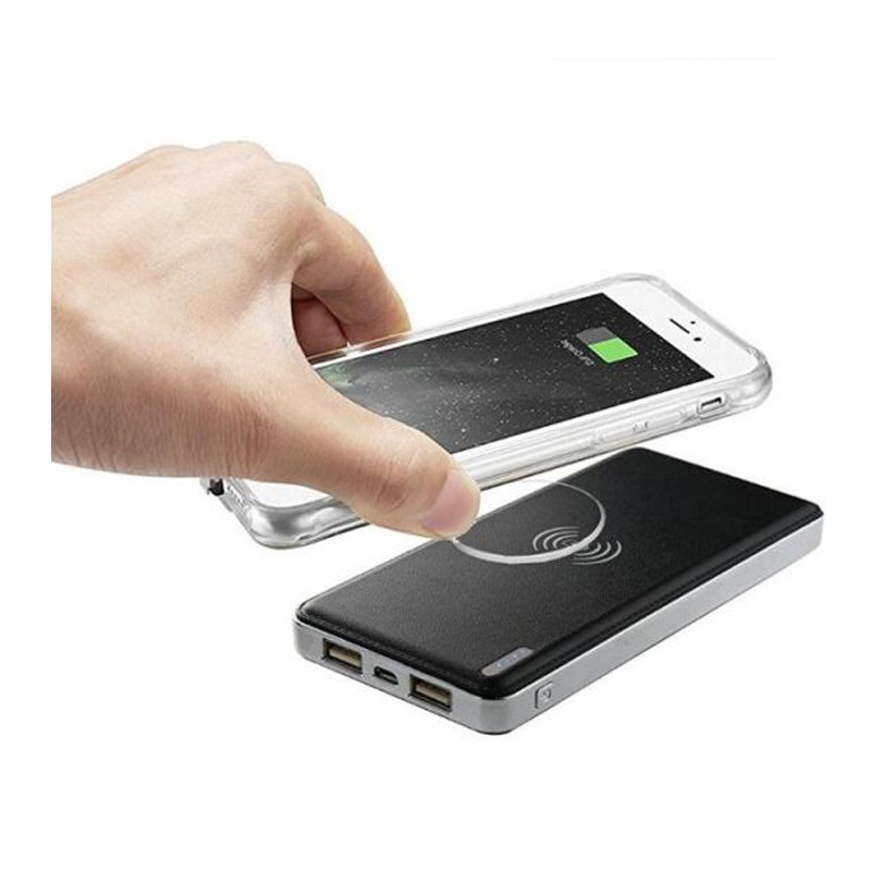 Quick External Charger Qi Wireless Phone Battery USB Power Bank