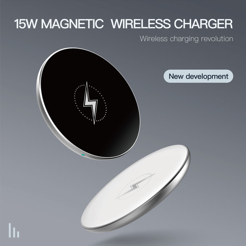 Fast Shipping Mini Wireless Charging Pad 15W Magnetic Charger