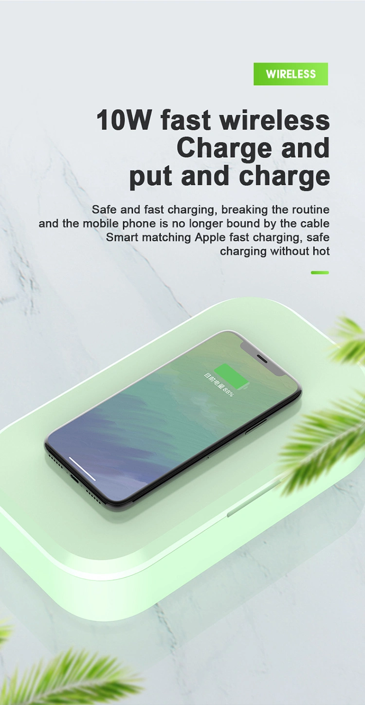 Wholesale High Quality Multifunctional Portable Wireless Phone Charger UV Sterilizer Box