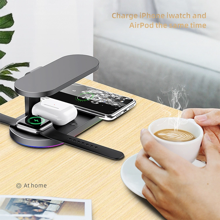 New Arrival Qi Wireless Charger UV Sterilizer 4 in 1 Wireless Charger Wireless Charger UV Sterilizer