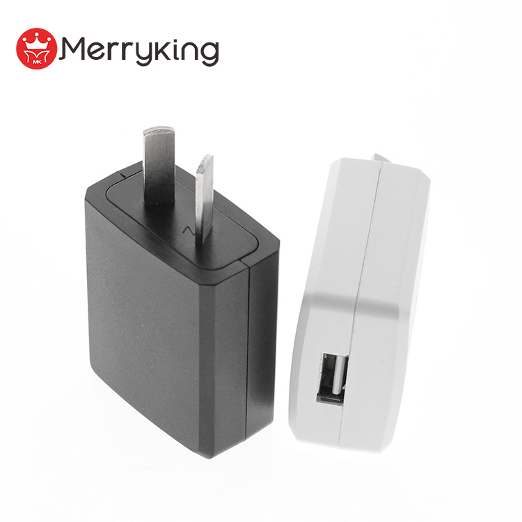 S-MARK Listed USB Wall Adapter Ar Plug 5V 1A 2A 2.1A 2.5A 3A USB Chargers for Mobile Phones