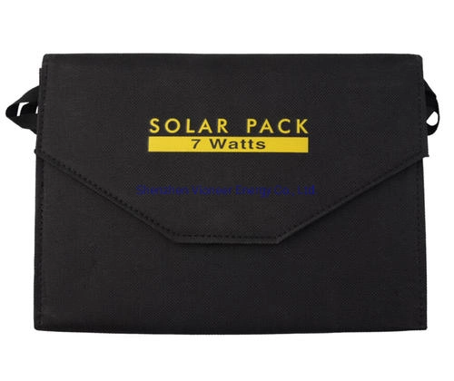 21W Sunpower Cells Foldable Mobile Phone Solar Charger Portable Fold Solar Charger for Phone Torch