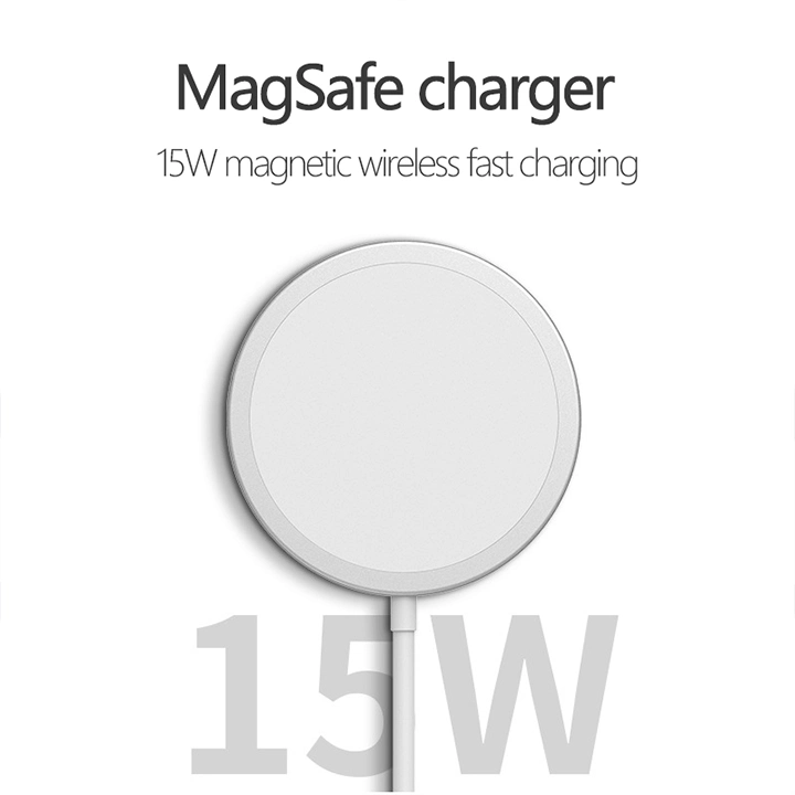 Factory Wholesale 15W Magnetic Fast Wireless Charger iPhone 12 Magsafe Charger