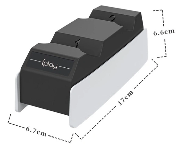 PS5 Game Controller Charger Dual Charging USB Port Charging Dock Station Stand for Playstation 5 PS5 Gamepad Accessories