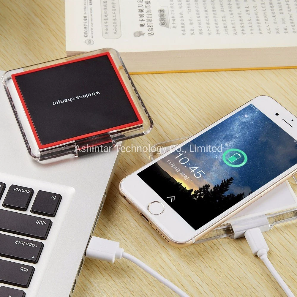 Micro USB Wireless Charger Stand Qi Wireless Charger for iPhone 8 for Samsung