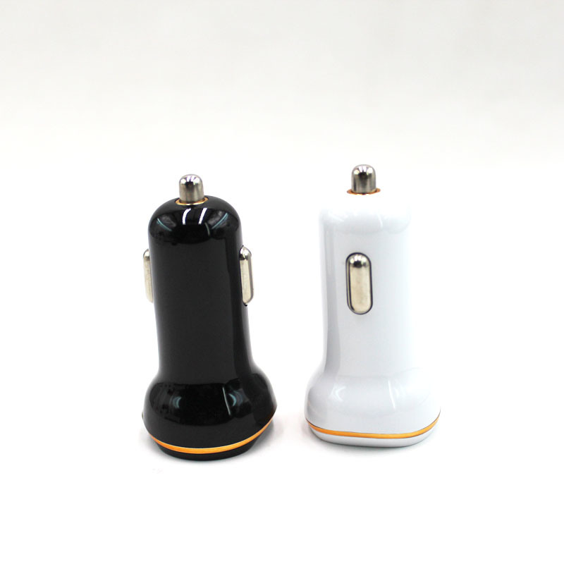 High Quality 5V 2.1+1A Fast Car Charger Dual USB Fast Charging Phone Charger