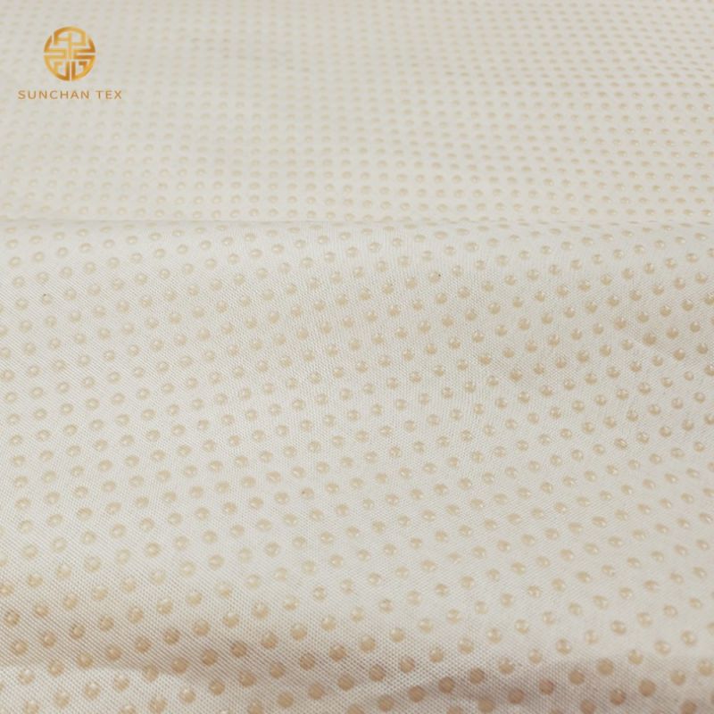 Silicon Dots Coated Knitted Fabric for Cushion