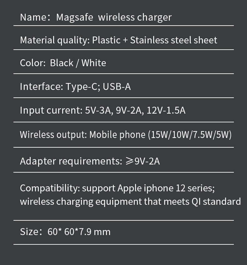 First Publish Patent Factory iPhone 12 Magsafe Wireless 15W Charger Powbank Magnetic Cell Phone Charger