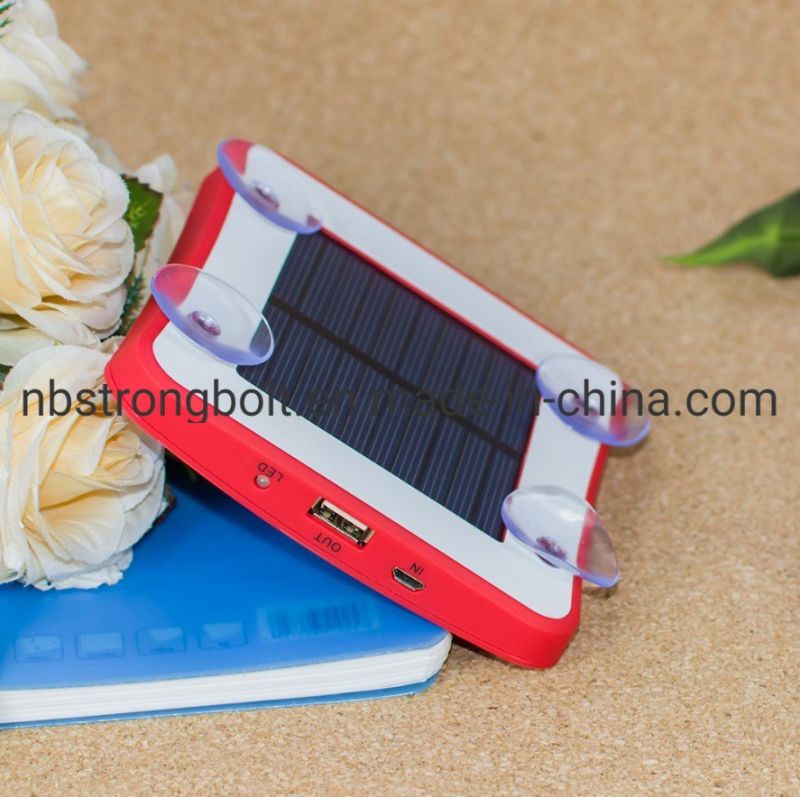 Solar Powered Portable Outlet Solar Power Bank USB Charger