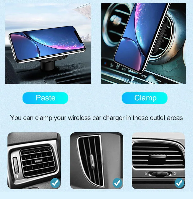 Tongyinhai Advanced Wide Compatibility Magsafe 15W Super Fast Car Magnetic Cable Portable Wireless Charger Phone Holder