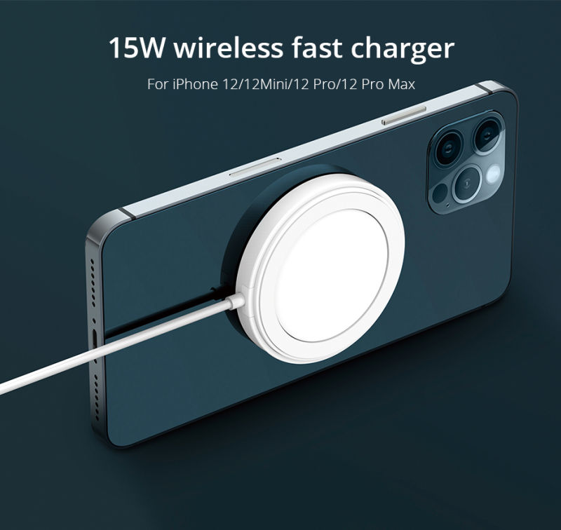 Magnetic 15W Magnet Wireless Charger for iPhone 12 PRO Magnetic Charger Phone Charger for iPhone