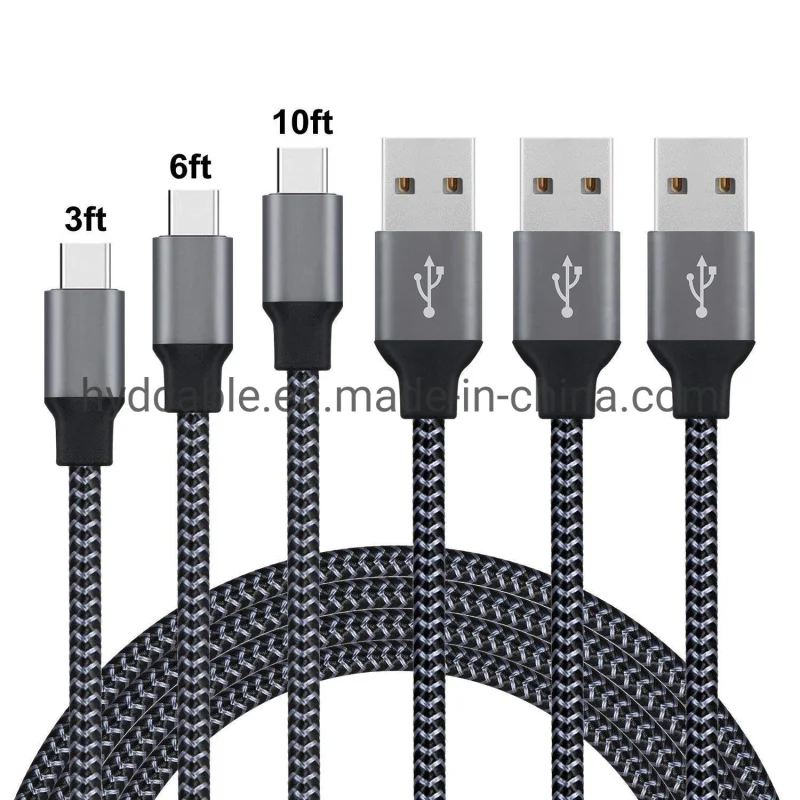 Nylon Braiding Fast Charging Lightning Cable for iPhone