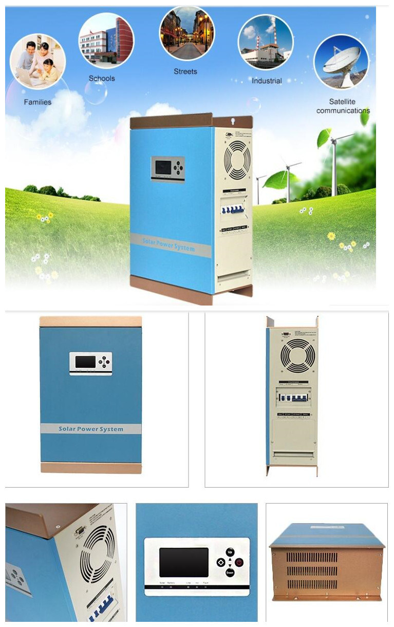 1000W 2000W 3000W DC to AC Solar Inverter with Charger for Solar Power System