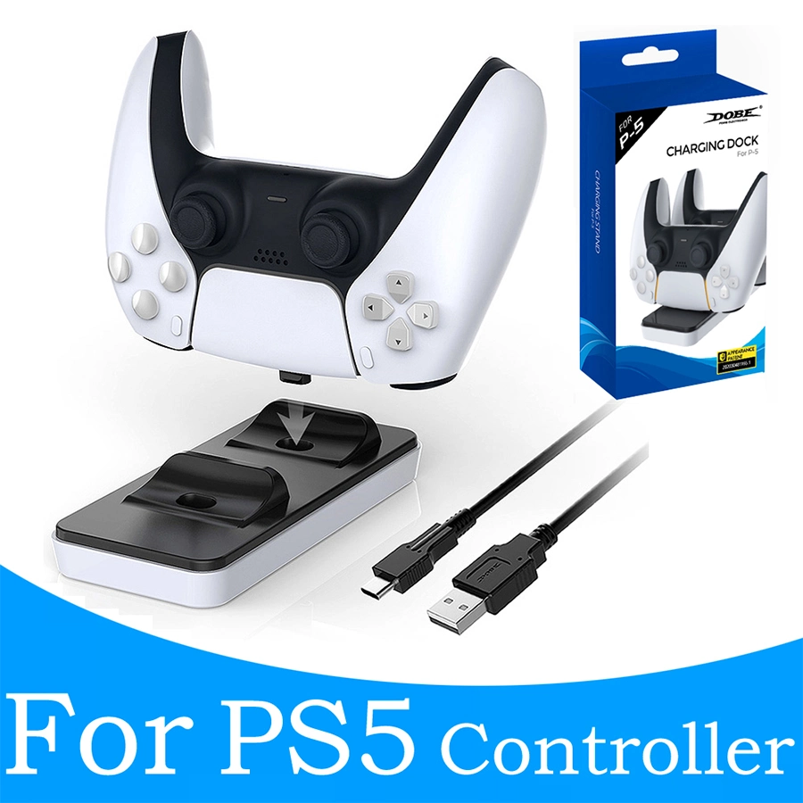 Byit 2021 Amazon Hot PS5 Charging Dock 2 Controllers PS4 PS5 Accessories Charger Gamepad Wireless Controller Charger Station for PS5