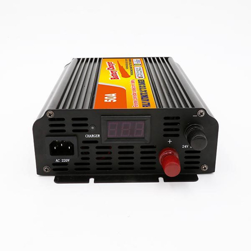 Queenswing Battery Charger 50A Power Battery Charger with Digital Display (QW-50A)