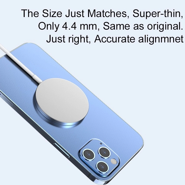 New Charger Wireless Magnet Mobile Phone Wireless Charger for iPhone 12 Magsafe 15W Magnetic Wireless Charger