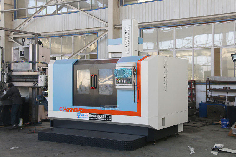 Manufacture CNC lathe machinery Fanuc controller CK5112 vertical lathe CNC machine