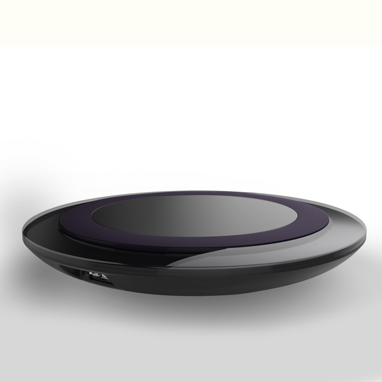 Mobile Phone Wireless Charger 10W Quick Qi Wireless Charger for iPhone with 5V3a/9V1.67A