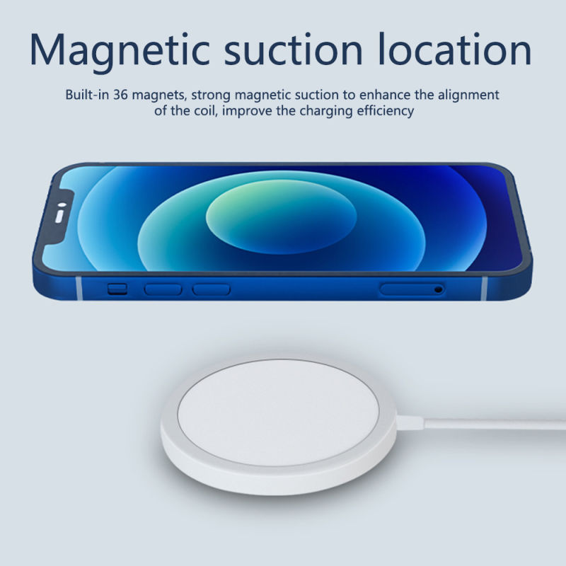 Apply to iPhone 12 Wireless Charger Pd Magnetic Wireless Charger