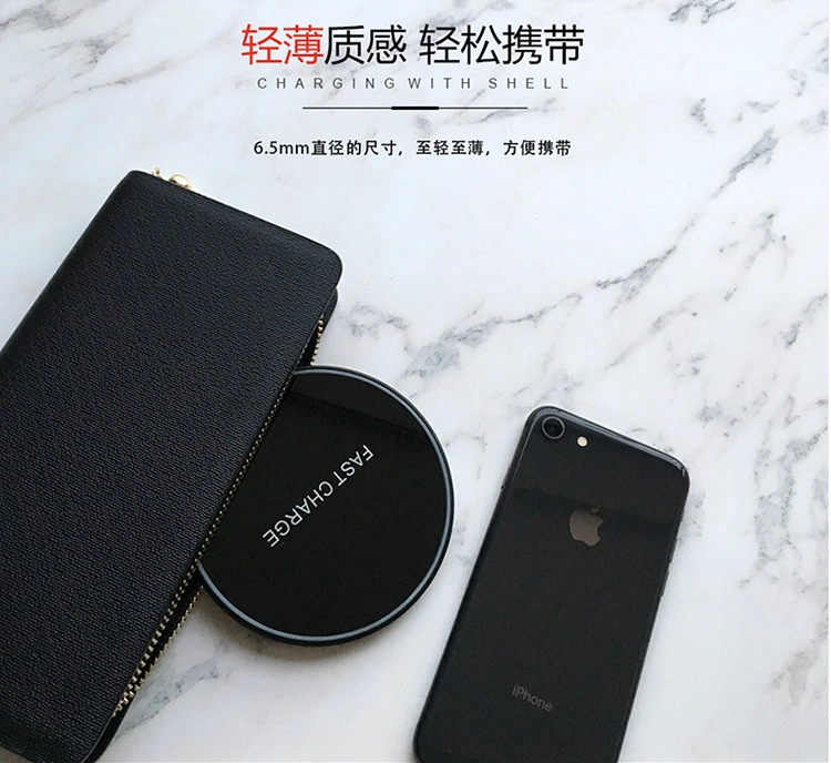 Luminous Wireless Charger Qi Induction Charger 10W Fast Wireless Charging