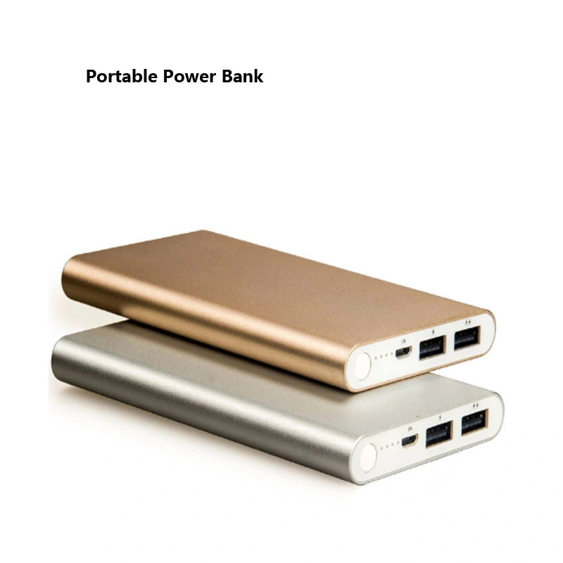 Two USB Output Portable Mobile Power Supply Smartphone Universal Mobile Power Bank 10000 mAh