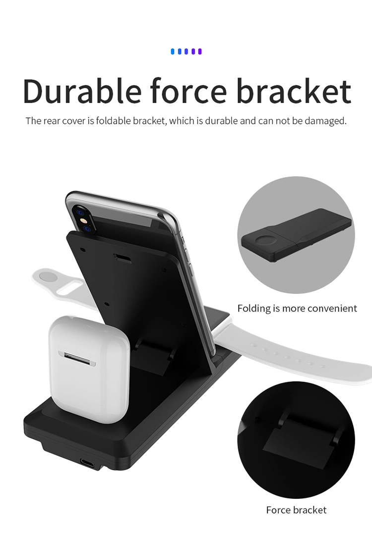 3 in 1 Fast Wireless Charger for Mobile Phone Apple Watch