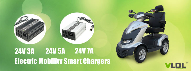 29.2V 5A LiFePO4 Battery Charger, E-Mobility Battery Charger