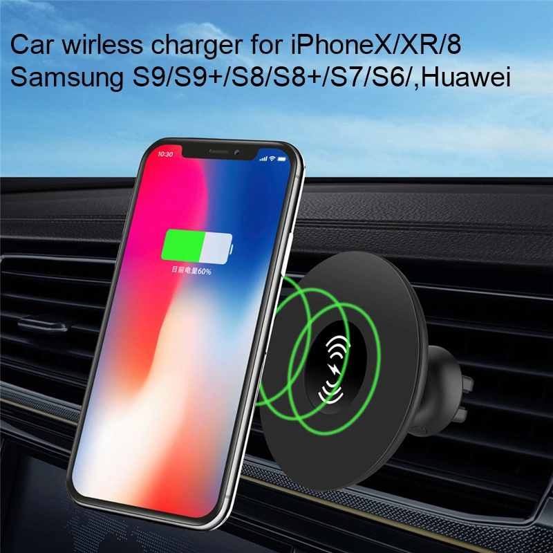 Fast S7 Stand Wireless Charger for iPhone 8/iPhone X/Samsung S8/S7/S9/S10