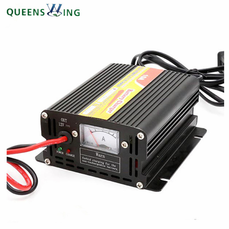 Fast Charging Speed 12V 110V 10A Lead Acid Battery Charger (QW-B10A)
