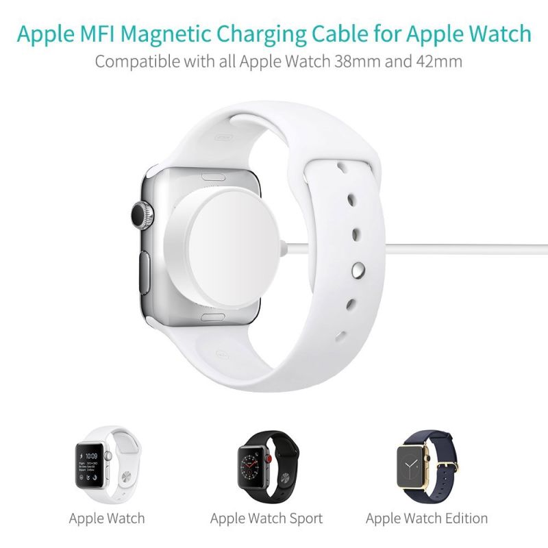 Charger Charging Cable for Apple Watch, Magnetic Wireless Portable Charger