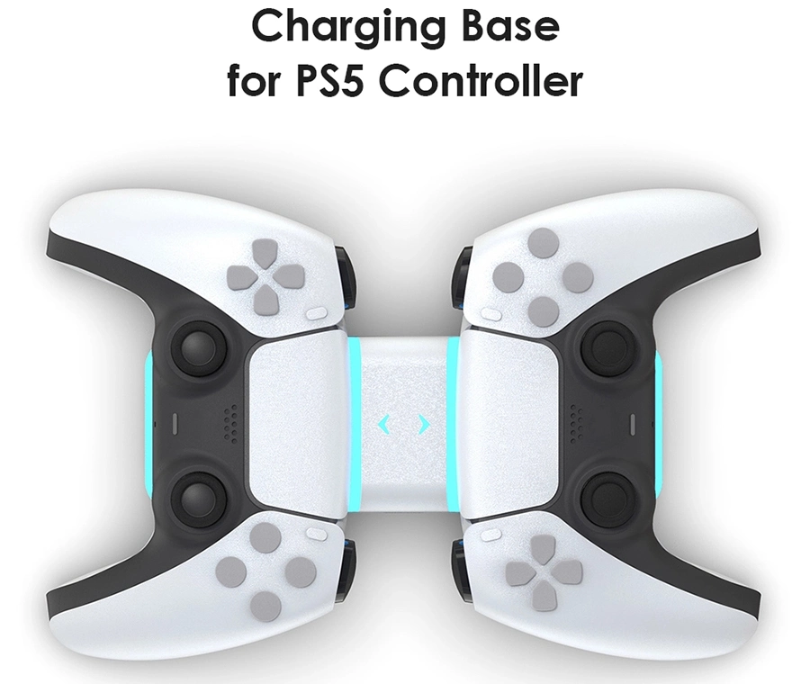 Byit Controller Dual Charging Dock PS5 Controller Charger Playstation 4 Charging Station Charger