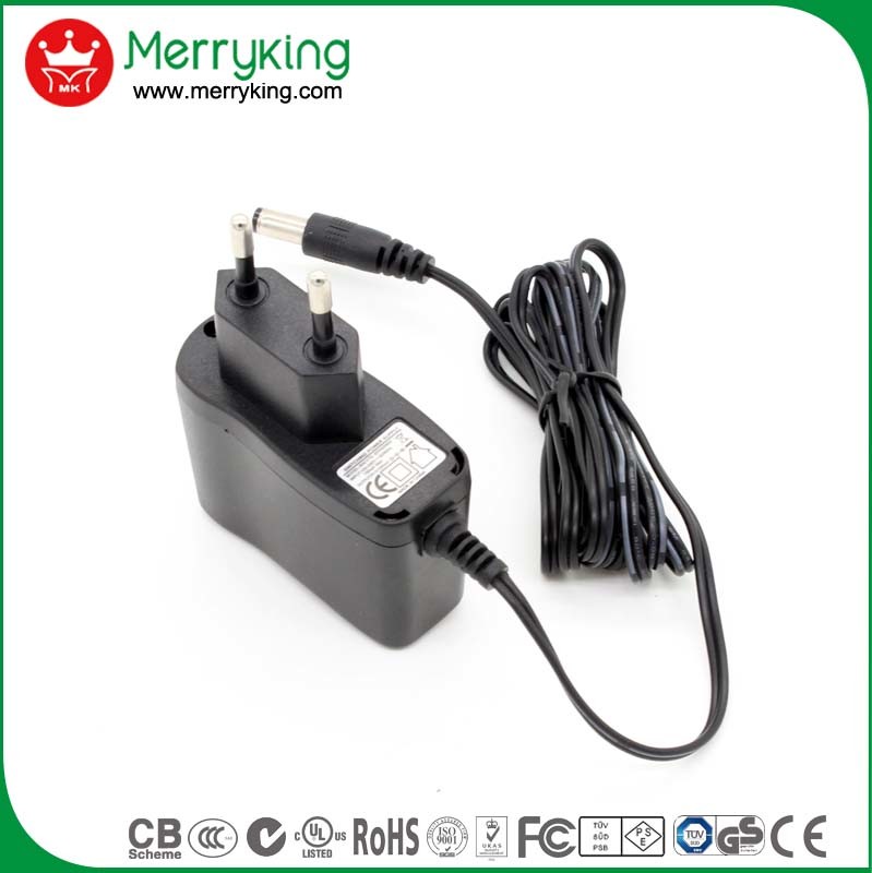 Kc Kcc Approved AC DC Adapter 12W Power Supply Charger for Korea Market