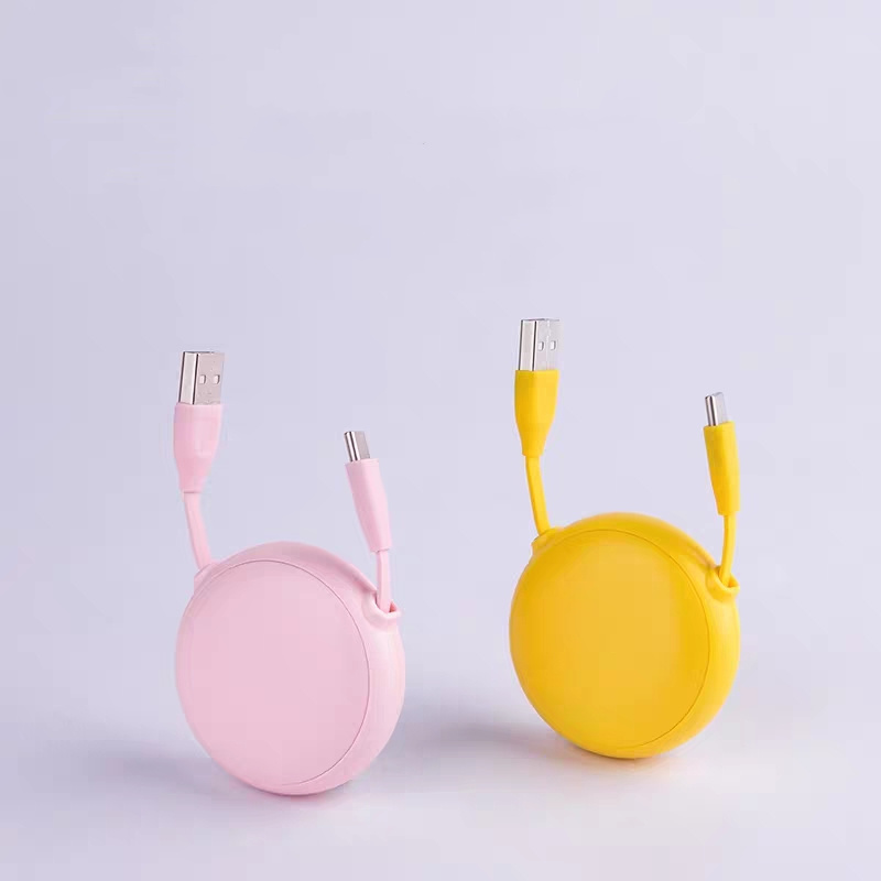 Retractable Mobile Phone USB Cable Fast Charger Data Cable