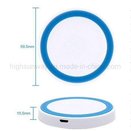 Cheap Portable Round Wireless Charger Phone Charger Fast Charger