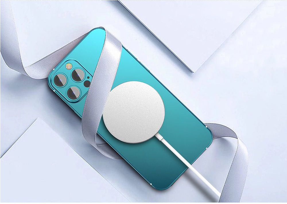 Wireless Mobile Charger for Apple Charger Fast Charging Magnet Tips Mobile Phone Headset Mobile Wireless Charger