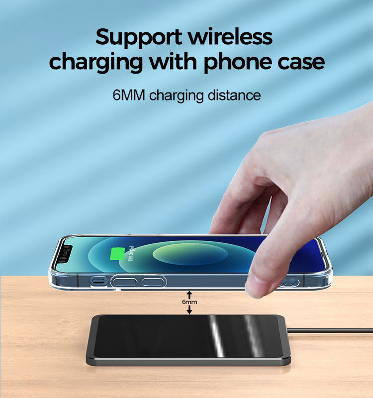 New Design Tongyinhai Quick Charge 15W Qi Fast Charging Wireless Charger Outdoor Smartphone Accessories