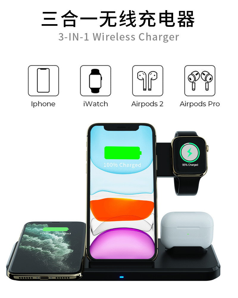 High-End Wireless Charger 15W Wireless Charger for Samsung