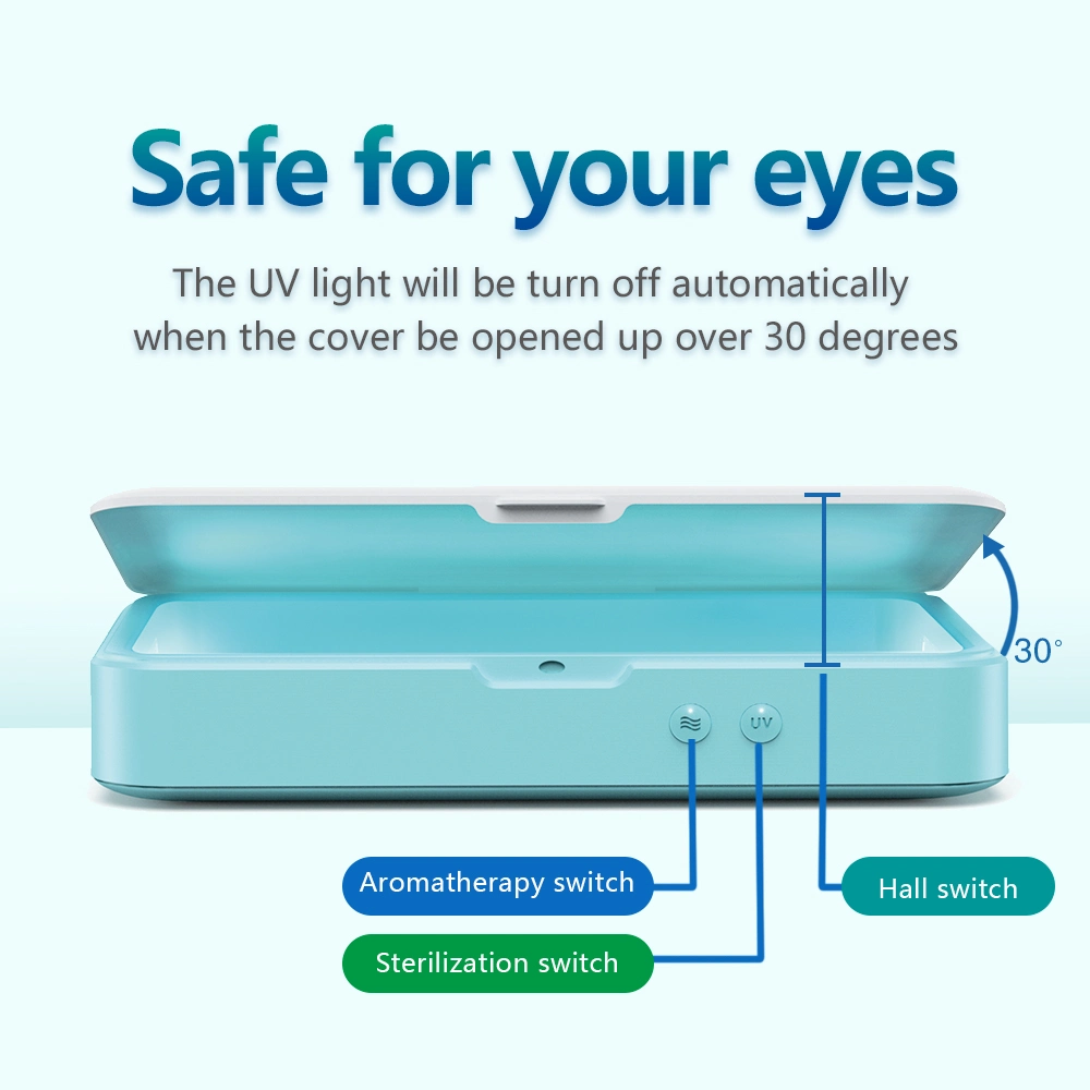 8inch iPad UV Sterilization Box with 5W Wireless Charger